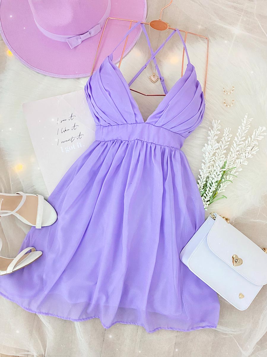 Vestido Julieta Lila