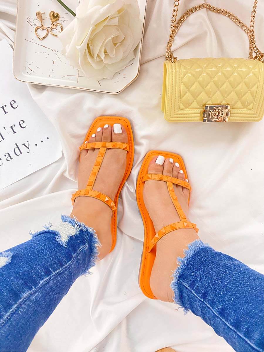 Sandalias Samer Naranja