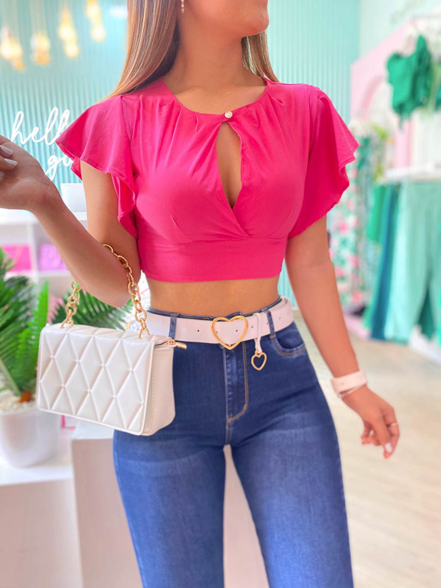Blusa Marcella Fucsia