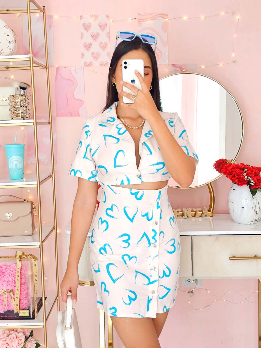 Vestido Zayda Est Celeste