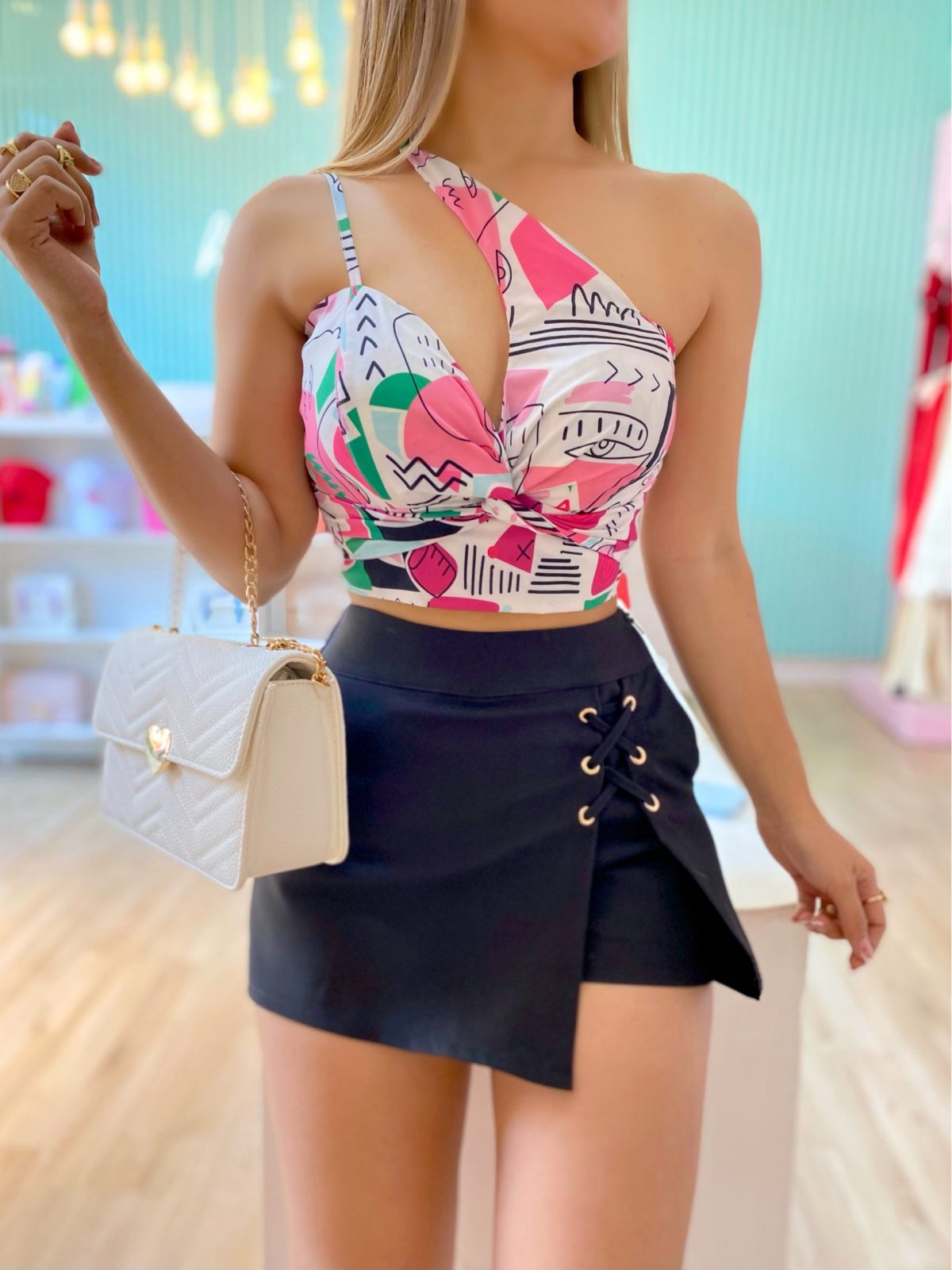 Blusa Kamra Fucsia