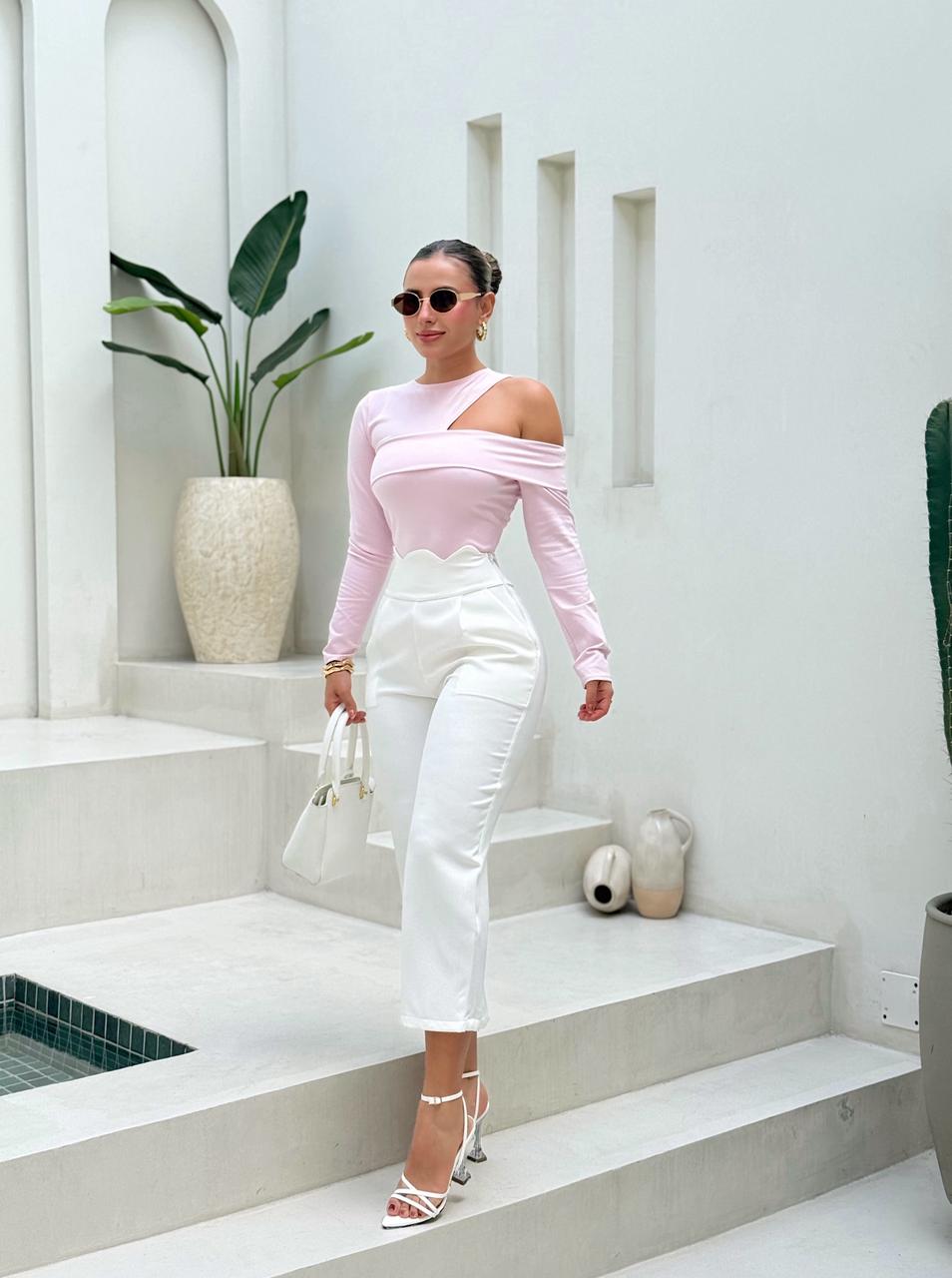 Pantalón Morgan Blanco