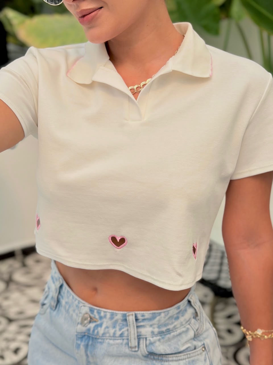 Polo Amore Marfil (Todos Los Colores)