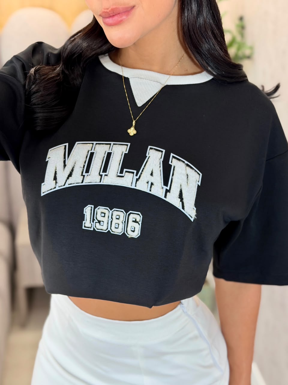 Camiseta Oversized Milan (Todos Los Colores)