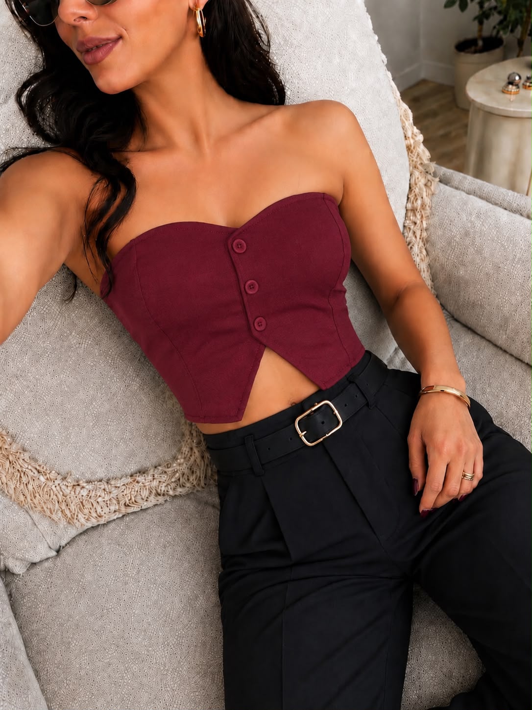 Crop Top Halina (Todos Los Colores)