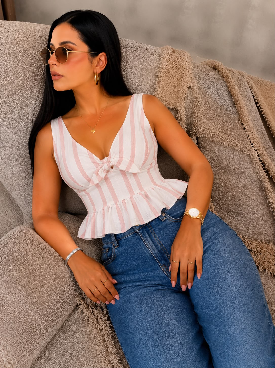 Blusa Anyeli Rayas (Todos Los Colores)